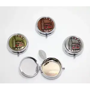 AsilTech Galata Kabartmalı Yöresel Tekli Küllük Kutusu