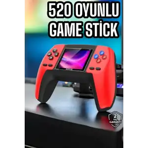 AsilTech Gamepad 520 Retro Oyunlu Taşınabilir El Konsolu Atari