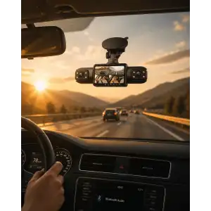 AsilTech Gece Görüşlü Araç Kamerası HDR Teknoloji ve Kesintisiz Kayıt