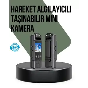 AsilTech Gece Görüşlü Döngüsel Kayıt Destekli Mini Kamera