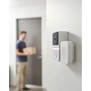 AsilTech Gerçek Zamanlı Fotoğraflı Akıllı Kapı Zili İki Yönlü Konuşma