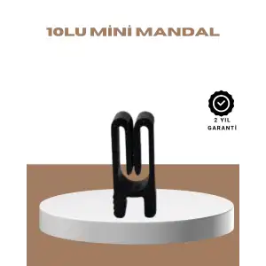 AsilTech Gıda Saklama Mandalı Tazelik Koruyucu 10’lu Set