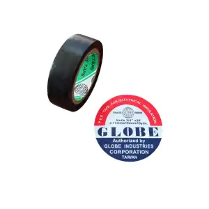 AsilTech Globe İzole Bant Elektrik Kablo Bantı 19mm Siyah