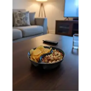 AsilTech Gri Çerezlik 4’lü Set Şık ve Minimal Masa Üstü Kullanım