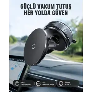 AsilTech Güçlü Manyetik Araç Telefon Tutucu Evrensel Uyumluluk