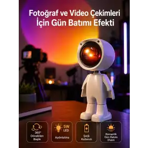 AsilTech GÜNBATIMI PROJEKTÖR