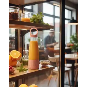 AsilTech Günlük Kullanıma Uygun USB Şarjlı Smoothie Blender