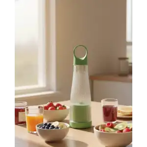AsilTech Günlük Smoothie ve Shake İçin USB Şarjlı Taşınabilir Blender