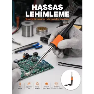 AsilTech Güvenli Kullanım Sağlayan Isı Yalıtımlı Lehimleme Kalemi
