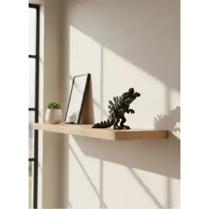 AsilTech Hareketli Dinazor Figürü Dekoratif Oyuncak – Siyah Tasarım