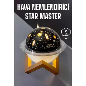 AsilTech Hava Nemlendirici Projeksiyon Görünümlü USB Bağlantılı Aromaterapi