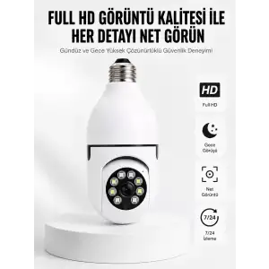 AsilTech İki Yönlü Ses Destekli Full HD Akıllı Kamera Yeni Nesil