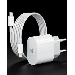 AsilTech iPhone 14 13 12 11 Uyumlu 20W Hızlı Şarj Adaptörü Lightning Kablo Seti