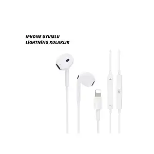 AsilTech iPhone 14 ve altındaki modellerle uyumlu Kablolu kulaklık