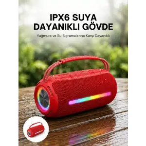 AsilTech IPX6 Suya Dayanıklı Açık Hava Hoparlörü