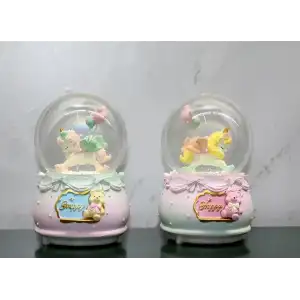 AsilTech Işıklı Müzikli Kar Küresi Orta Boy