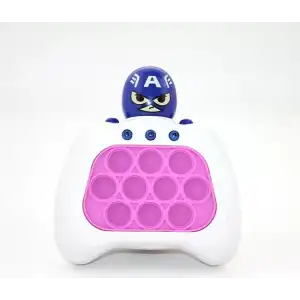 AsilTech Işıklı Müzikli Pop-It Captain America Tasarımlı
