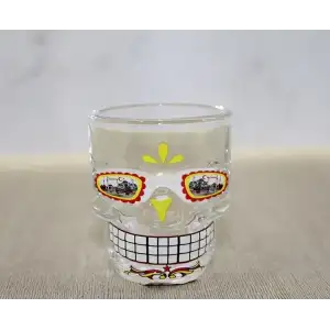 AsilTech İstanbul Temalı Cam Kurukafa Shot Bardak