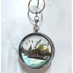 AsilTech İstanbul Temalı Cep Küllüğü Anahtarlık