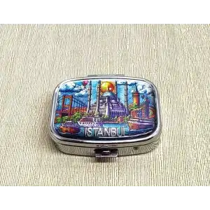 AsilTech İstanbul Temalı İlaç Kutusu - Model 11