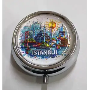AsilTech İstanbul Temalı İlaç Kutusu - Model 2