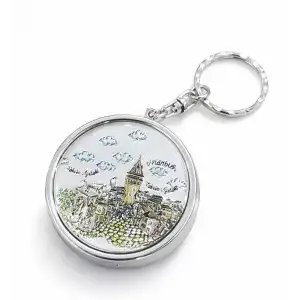 AsilTech İstanbul Temalı Küllük Anahtarlık - Model 2