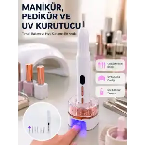 AsilTech Jel Oje Kurutma ve Tırnak Bakımı Cihazı