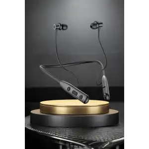 AsilTech Kablolu Bluetooth Kulaklık Boyun Bantlı ANC Özelliği Yüksek Ses Kaliteli 100 saat