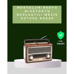 AsilTech Kablosuz Bluetooth Hoparlör ve FM Radyo