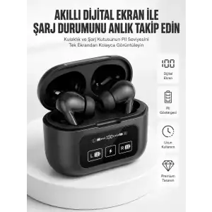 AsilTech Kablosuz Bluetooth Kulaklık Pro Yeni Nesil Dokunmatik Kontrol