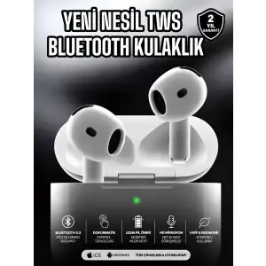AsilTech Kablosuz Bluetooth Kulaklık TWS ANC Özelliği Yüksek Ses Kaliteli