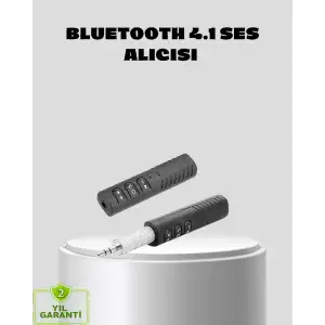 AsilTech Kablosuz Bluetooth Ses Adaptörü 4.1 Teknolojili ve 10m Menzilli