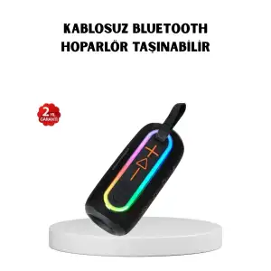 AsilTech Kablosuz Hoparlör – Bluetooth 5.1, Güçlü Bas ve 10 Metre Menzil