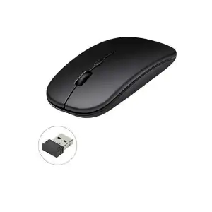 AsilTech Kablosuz Mouse Fare Şarjlı Bluetooth Wireless Çift Modlu Sessiz