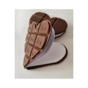 AsilTech Kalp Tasarımlı Çikolata Not Defteri