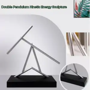 AsilTech Kaos Sarkaç Pilli Newton Denge Beşiği