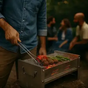 AsilTech Katlanabilir Mangal