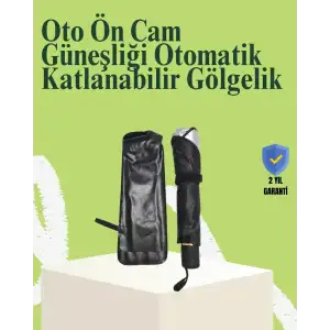 AsilTech Katlanabilir Oto Güneşlik - 125x65 cm