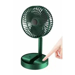 AsilTech Katlanabilir Usb Şarjlı Masaüstü Soğutucu Mini Fan Telefon Tutucu