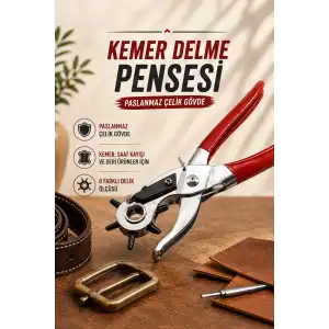 AsilTech Kemer Delme Pensesi Paslanmaz Çelik Gövde
