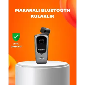 AsilTech Klipsli Tasarımlı Bluetooth Kulaklık Uzun Pil Ömrü