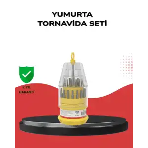 AsilTech Kompakt Tornavida Seti Elektronik Cihaz Tamiri İçin