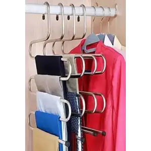 AsilTech Krom Pantolon Askısı