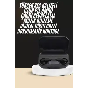 AsilTech Kulak İçi Bluetooth Kulaklık Rgb Işıklı Çift Mikrofonlu iOS/Android Uyumlu BT 5.2