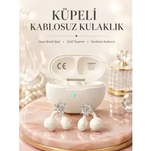 AsilTech Küpeli Kablosuz Kulaklık Uzun Süreli Batarya Performansı