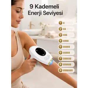 AsilTech LCD Ekranlı Profesyonel IPL Epilasyon Cihazı