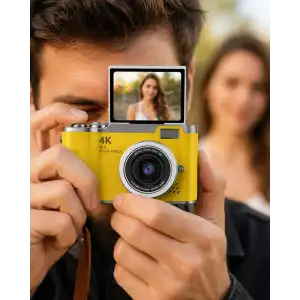 AsilTech LK007 FOTOĞRAF MAKİNESİ SARI