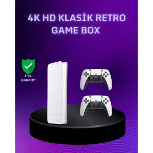 AsilTech M15 Video Oyun Konsolu 20 Emülatör Destekli 64GB Bellekli