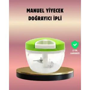 AsilTech Manuel Mutfak Doğrayıcısı Kolay Temizlenebilir