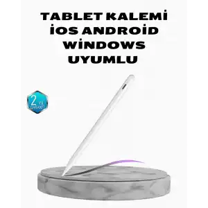 AsilTech Manyetik Dokunmatik Kalem – Bluetooth Gerektirmeyen, Type-C Şarjlı, iPad ve Android Uyumlu Hassas Stylus
